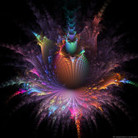 Beautiful fractal image by mynameishalo